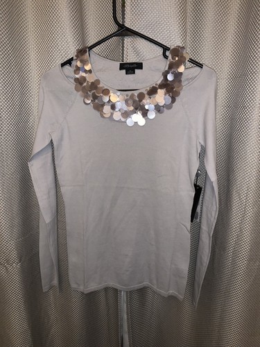 Sequin sweater nwt christopher - sequin,
